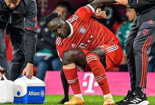 Sadio Man&eacute; se lesion&oacute; y prendi&oacute; las alarmas de Senegal
