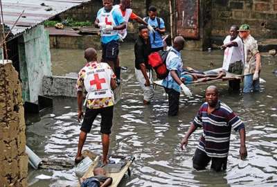 Temporal de lluvias deja m&aacute;s de 100 muertos en la capital de Congo