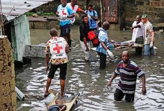 Temporal de lluvias deja m&aacute;s de 100 muertos en la capital de Congo