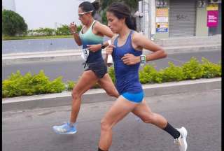 Katherine Tisalema impone un nuevo r&eacute;cord nacional en los 10 km