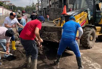 La Gasca: desmovilizaci&oacute;n y la rehabilitaci&oacute;n en la zona del aluvi&oacute;n