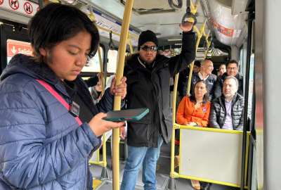 En Quito seis de cada 10 mujeres ha sufrido acoso en el transporte metropolityano. 
