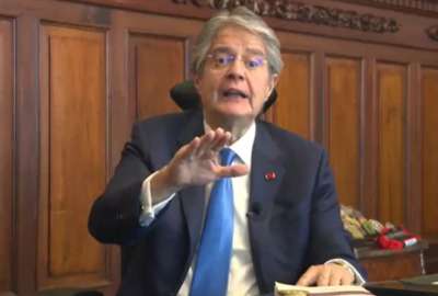 Guillermo Lasso, presidente de la Rep&uacute;blica, lament&oacute; los sucesos que provocaron el fallecimiento de un militar en Sucumb&iacute;os. 