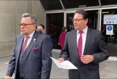 Asamble&iacute;stas piden en la Fiscal&iacute;a que se investigue al legislador Ronny Aleaga