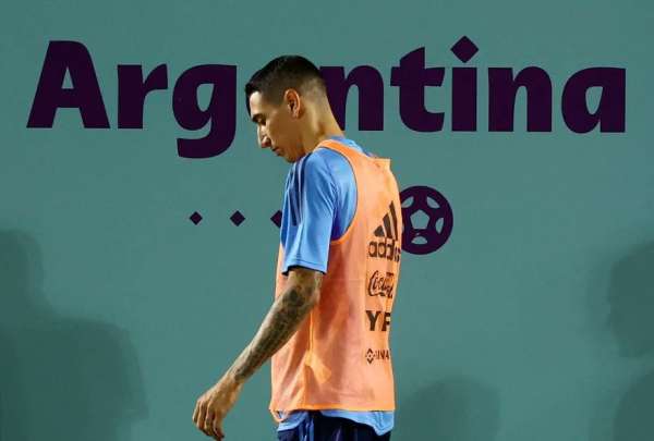 &Aacute;ngel Di Mar&iacute;a no jugar&aacute; ante Australia por lesi&oacute;n