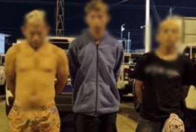 Tres sujetos fueron aprehendidos por la Polic&iacute;a Nacional