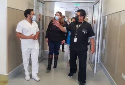 Ministerio de Salud constat&oacute; el funcionamiento de varias &aacute;reas en el Hospital de Calder&oacute;n