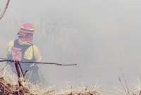 Los bomberos sofocan un nuevo incendio registrado en Carcel&eacute;n Bajo.