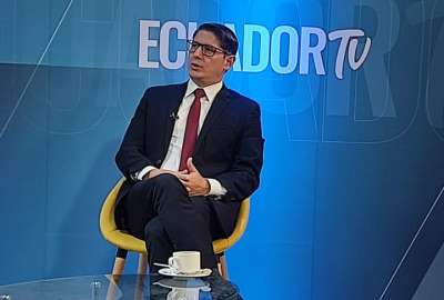 Walter Mac&iacute;as, juez destituido de la Corte Nacional, habl&oacute; en EcuadorTV, este 14 de septiembre del 2023