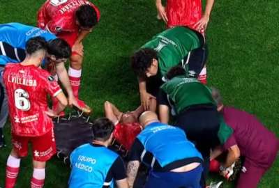 Escalofriante lesi&oacute;n en Copa Libertadores
