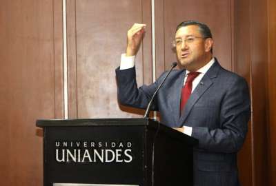 El presidente de la Corte Nacional de Justicia Iv&aacute;n Saquicela se refiri&oacute; al rol de la Judicatura.