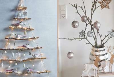 Ideas creativas para crear tu propio &aacute;rbol de navidad. 