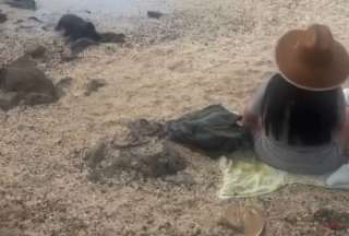 Parque Nacional Gal&aacute;pagos env&iacute;a orientaciones para orden en Playa Mann, en San Crist&oacute;bal