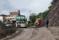 Vía Cuenca – Girón- Pasaje se encuentra parcialmente habilitada