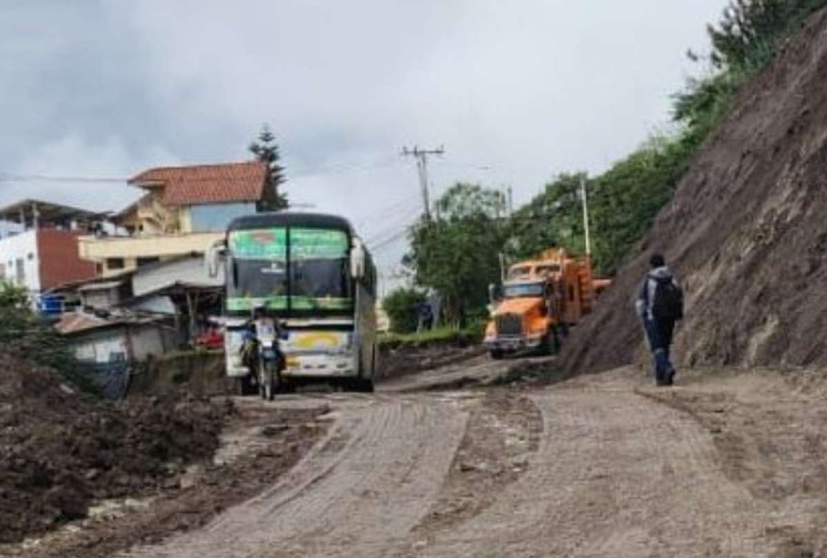 Vía Cuenca – Girón- Pasaje se encuentra parcialmente habilitada