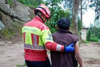 Hallan cuerpo de joven extraviado en la quebrada Chaquishcahuayco