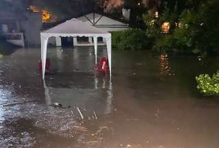 Alertan el desbordamiento del r&iacute;o Pita