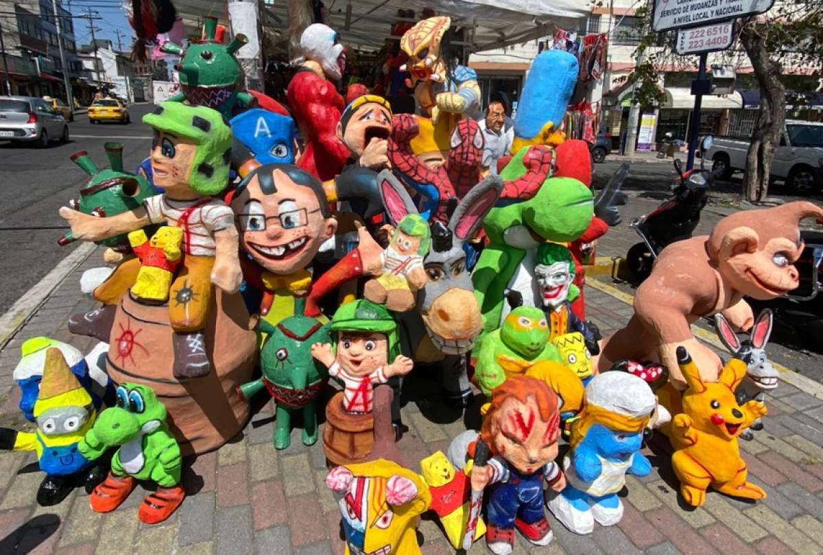Monigotes futboleros, los más solicitados en Quito