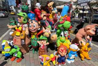 Monigotes futboleros, los m&aacute;s solicitados en Quito