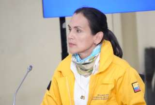 Ministra de Ambiente confirm&oacute; que existen cuatro focos de incendios forestales en Cotopaxi