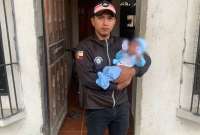 Unidades especializadas de la Policía Nacional rescataron al niño