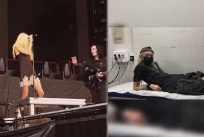 En Sevilla, Espa&ntilde;a, un murci&eacute;lago mordi&oacute; a la cantante, Taylor Momsen, en pleno concierto; tuvo que ser llevada al hospital. 