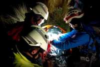 Una extranjera y cuatro ecuatorianos fueron rescatados en el Cerro Rumi&ntilde;ahui
