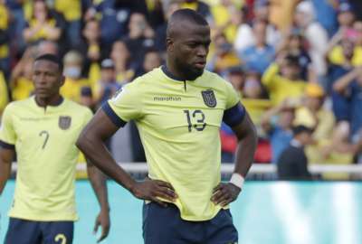 Enner Valencia no jugar&aacute; ante Venezuela, ni Chile