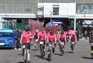 Quito se cubri&oacute; de rosa con el Giro d&rsquo;Italia Ride Like a Pro; las v&iacute;as est&aacute;n habilitadas