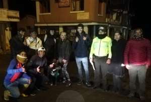 Tres excursionistas fueron rescatados en el Quilotoa