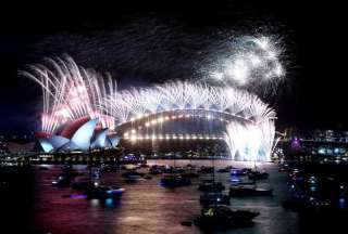 El A&ntilde;o Nuevo lleg&oacute; en algunos pa&iacute;ses del mundo
