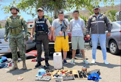 El decomiso se realiz&oacute; durante un operativo de control de armas.