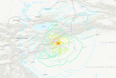 Sismo removi&oacute; la tierra en la zona fronteriza de China y Kirguist&aacute;n 