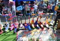 En Guayaquil, el corredor navideño ubicado en la calle Manabí es uno de los sitios ideales para encontrar detalles especiales por la época. 