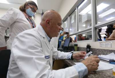 El Vicepresidente hizo un recorrido por el Hospital General Guasmo Sur del Ministerio de Salud P&uacute;blica (MSP)