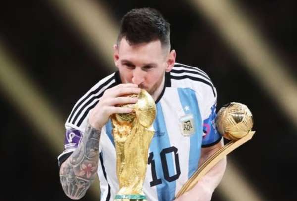 Lionel Messi es el capit&aacute;n del &uacute;ltimo campe&oacute;n del mundo