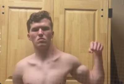 Un joven entren&oacute; en el gimnasio solo de una lado del cuerpo y esto fue lo que pas&oacute;.