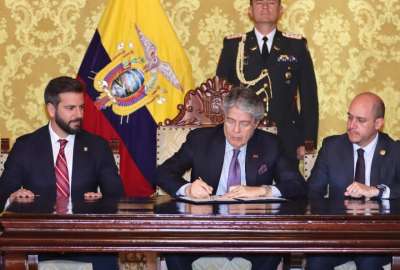 El presidente Guillermo Lasso firm&oacute; el segundo decreto de ley econ&oacute;mico urgente.