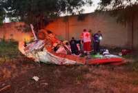 Una avioneta se estrelló durante la fiesta de revelación de sexo de un bebé, en México.