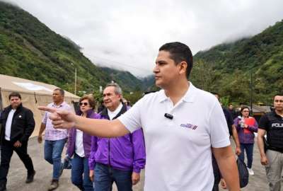 Todo el Gabinete est&aacute; atendiendo el desastre natural en Ba&ntilde;os