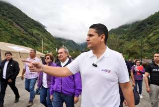 Todo el Gabinete atiende el desastre natural de Ba&ntilde;os de Agua Santa
