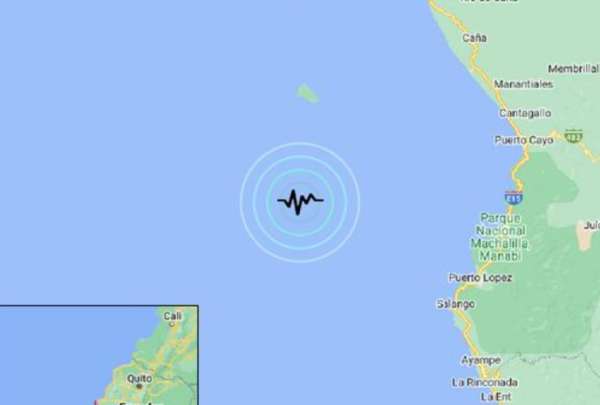 Un sismo se registr&oacute; la madrugada de hoy en Puerto L&oacute;pez, Manab&iacute;. 