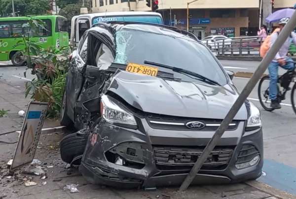 As&iacute; fue el accidente de Freddy Rinc&oacute;n en Cali