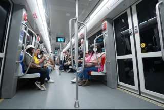 El Metro de Quito super&oacute; la expectativa de usuarios diarios