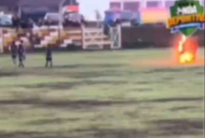 Un rayo cay&oacute; en plena cancha y mat&oacute; a un futbolista