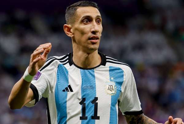 El veterano &Aacute;ngel Di Mar&iacute;a vuelve a la titularidad la final frente a Francia. 
