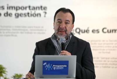 El alcalde Quito, Pabel Mu&ntilde;oz, respondi&oacute; a una denuncia por infracci&oacute;n electoral.