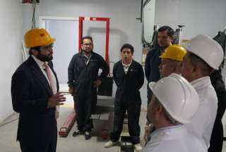 Alcalde de Quito visita proyecto Chalpi Grande &ndash; Papallacta