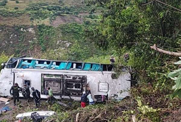 42 personas viajaban en el autob&uacute;s que ten&iacute;a un sitio religioso como destino.