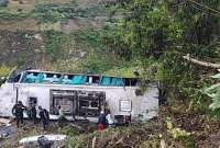 42 personas viajaban en el autob&uacute;s que ten&iacute;a un sitio religioso como destino.